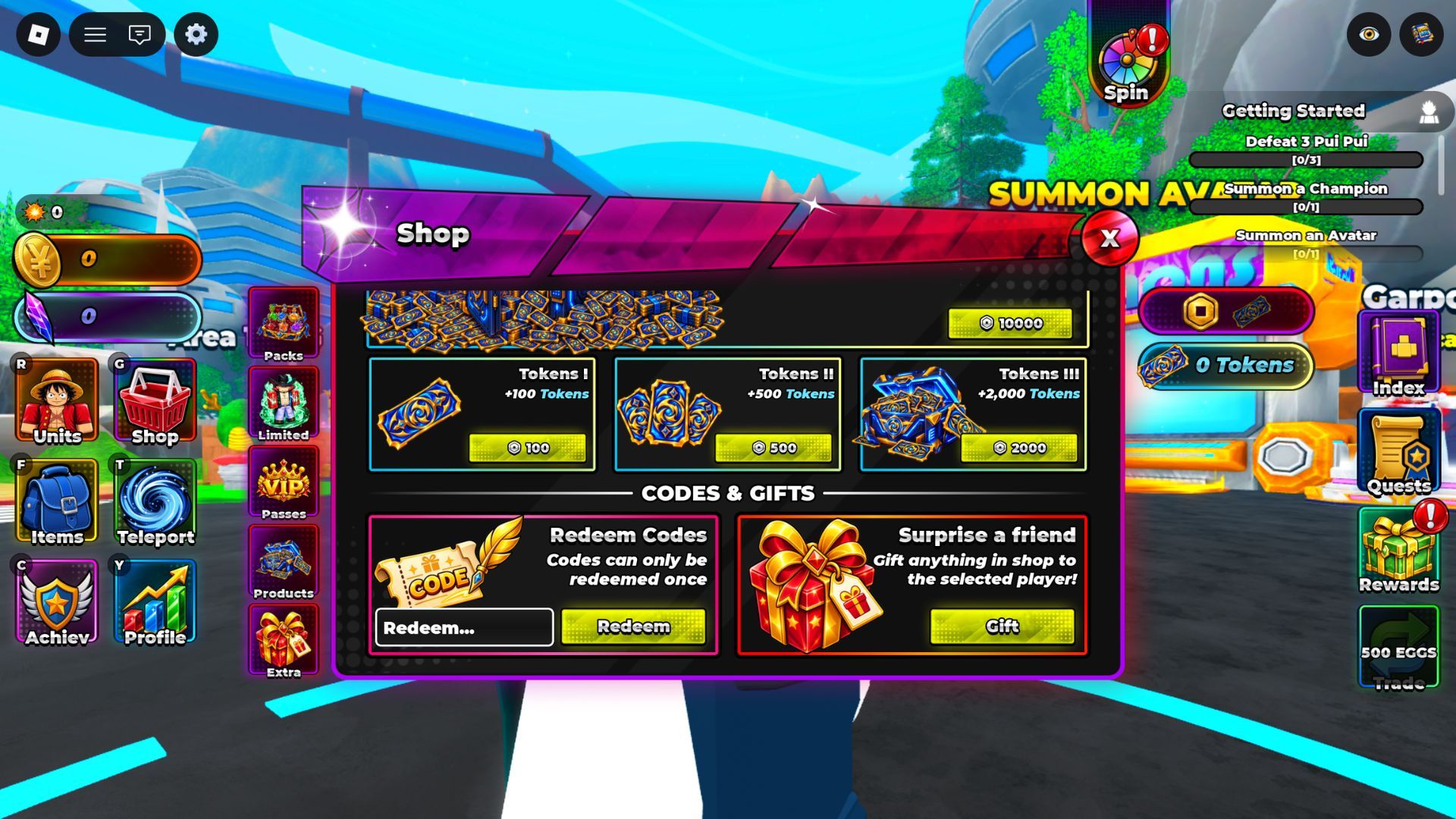 Quests and Achievements